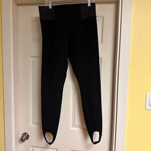 Stretchy stirrup pants
